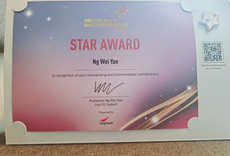 Dr Ng Wei Yan Star Award